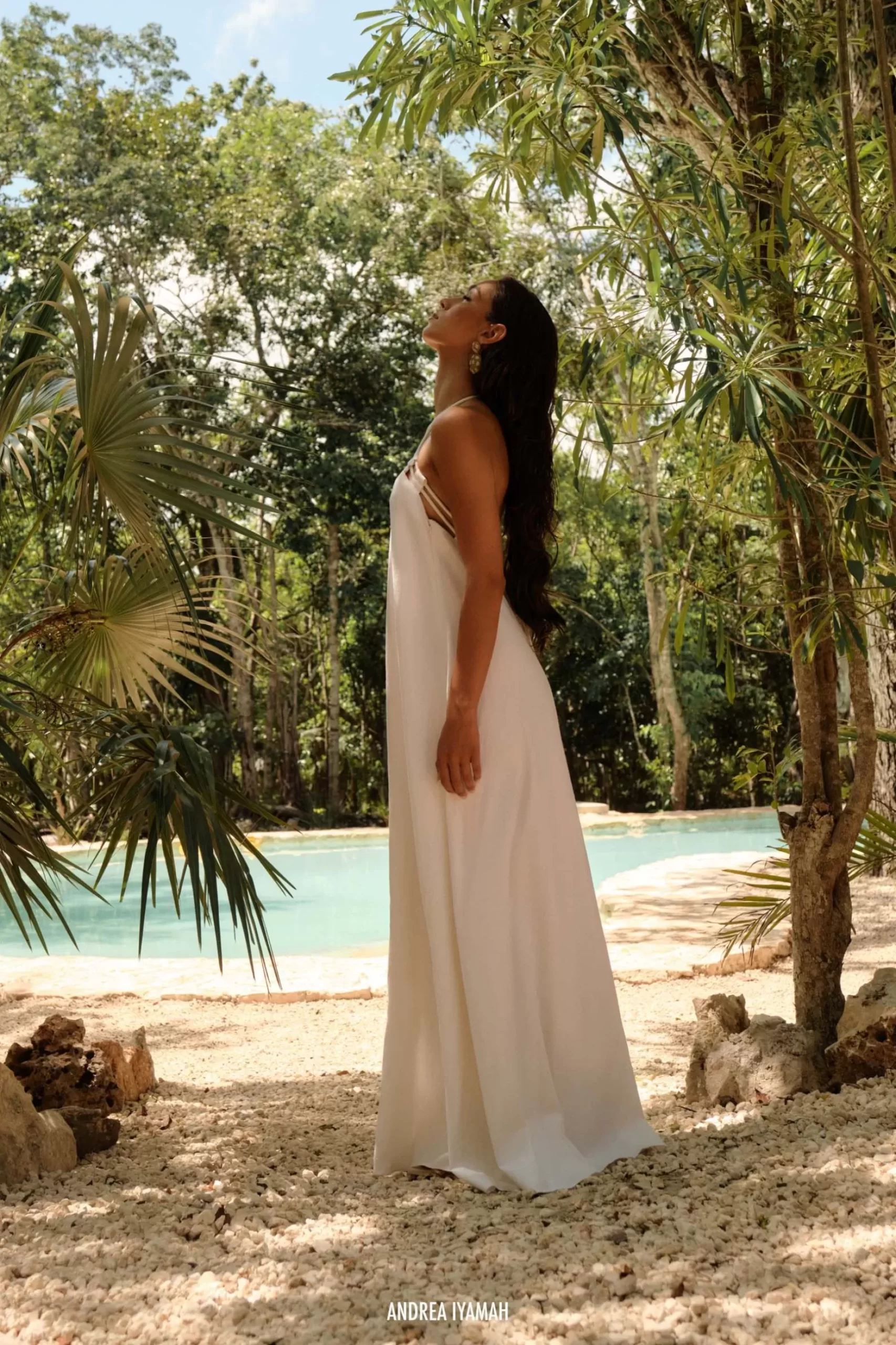 Store Essi Maxi Dress-Limestone Women Dresses